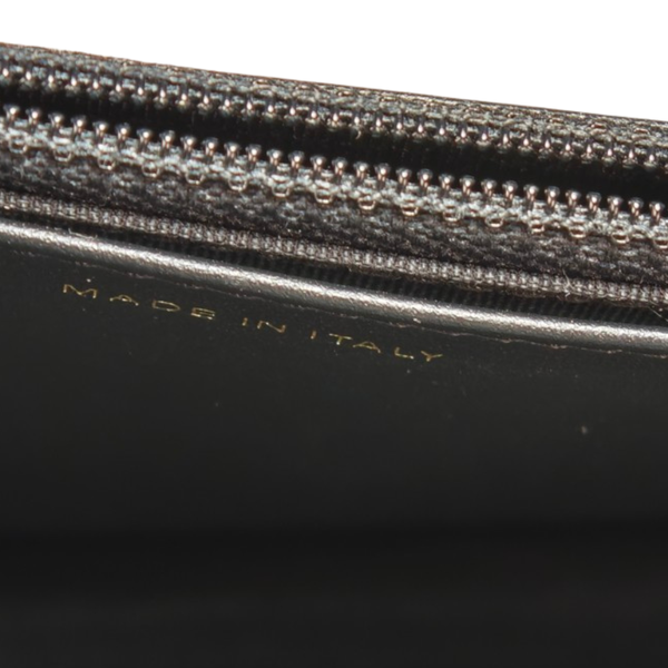 이미지를 갤러리 뷰어에 로드 , CHANEL Black Gold Graphic Wallet On Chain Bag