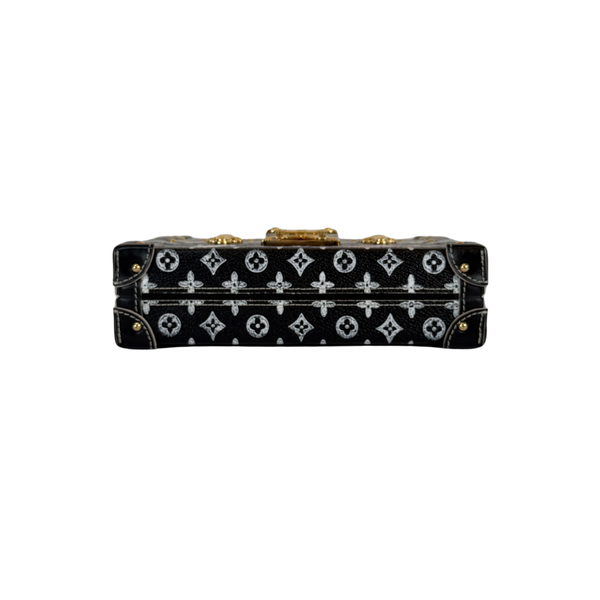 将图片加载到图库查看器,LOUIS VUITTON LV Catogram Petit Malle Monogram Black