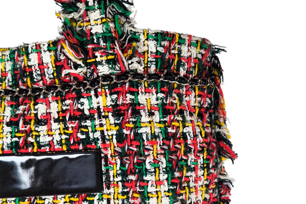 Load image into Gallery viewer, CHANEL  No. 5 Shopping Tote Tweed Large