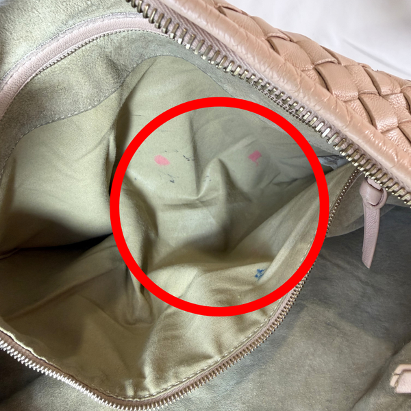 Load image into Gallery viewer, BOTTEGA VENETA Intrecciato Beige Shoulder Bag Hobo