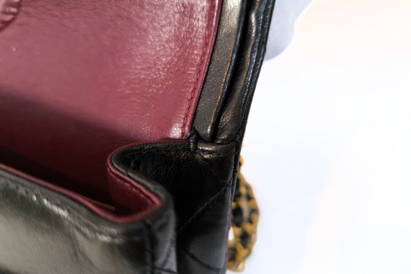 Load image into Gallery viewer, CHANEL Classic Flap Shoulder Bag Matelasse Chain Lambskin Beige Gold Hardware