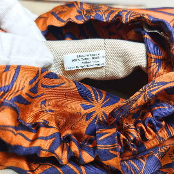 Load image into Gallery viewer, HERMÈS Petit H Toile Ash Tote Bag