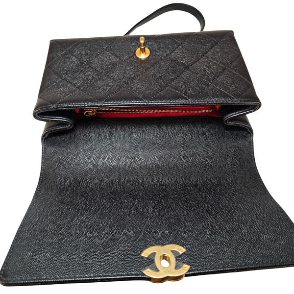 将图片加载到图库查看器,CHANEL Bracelet On Chain Flap Medium Black