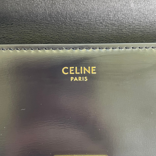 將圖片載入圖庫檢視器 CELINE Triomphe Small Chain Claude Shoulder Bag Hedi Slimane