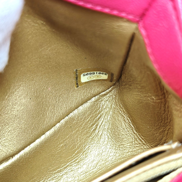 將圖片載入圖庫檢視器 CHANEL Rose Pink Quilted Ball Chain Flap Bag