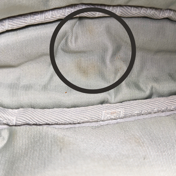 将图片加载到图库查看器,CHANEL Quilted Sports Flap Grey Cotton Shoulder Bag