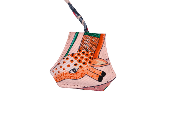 Load image into Gallery viewer, HERMES Silky City PM 33 La Marche du Zambeze Shoulder Bag Size 13 x13 in