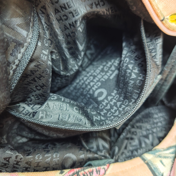 将图片加载到图库查看器,CHANEL 2003-2004 Pink Parfait Ice Cream Sundae Hobo Print Handbag