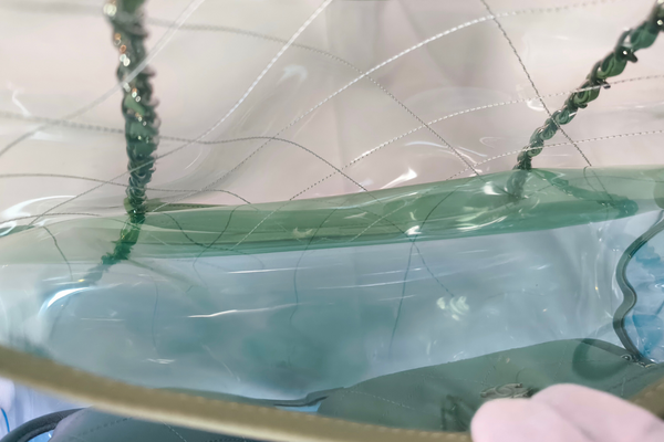 Load image into Gallery viewer, CHANEL  PVC&Multicolor Matelasse Clear Tote Bag