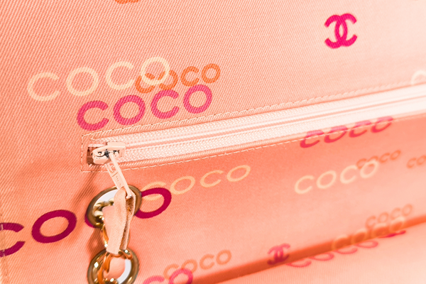 Load image into Gallery viewer, CHANEL COCO Classic Flap Bag Fabric Pink