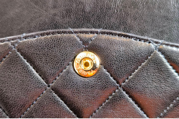 Load image into Gallery viewer, CHANEL Classic Flap Shoulder Bag Matelasse Chain Lambskin Beige Gold Hardware