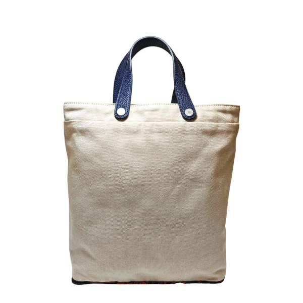 Load image into Gallery viewer, HERMÈS Petit H Toile Ash Tote Bag