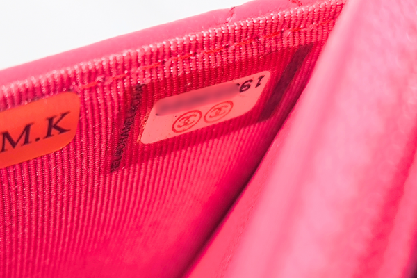 Load image into Gallery viewer, CHANEL Matelasse Chain Wallet Shoulder Crossbody Bag  Fuchsia Pink Lambskin Leather