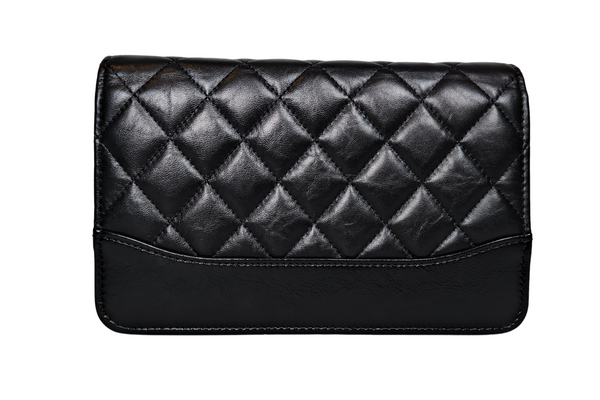 Load image into Gallery viewer, CHANEL Gabrielle Wallet on Chain Quilted Aged Calfskin