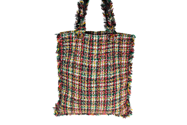 Load image into Gallery viewer, CHANEL  No. 5 Shopping Tote Tweed Large