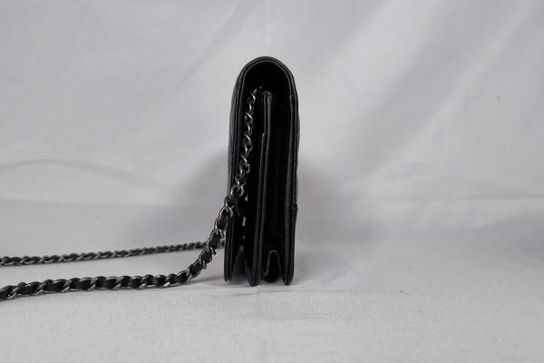 Load image into Gallery viewer, CHANEL Gabrielle Wallet on Chain Quilted Aged Calfskin