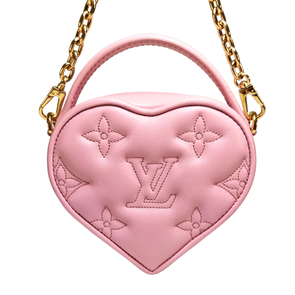 将图片加载到图库查看器,LOUIS VUITTON Pop My Heart Bubble Gram Hand Chain Shoulder Crossbody Bag M82526
