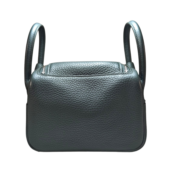 Load image into Gallery viewer, HERMES Dark Green Lindy Bag B Stamp 2023