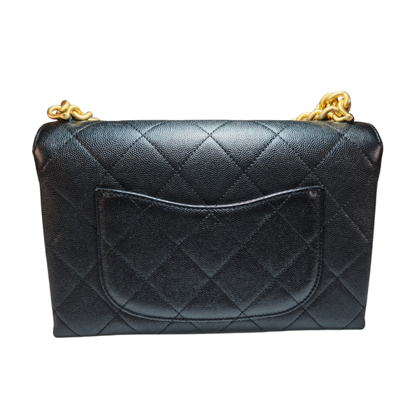将图片加载到图库查看器,CHANEL Bracelet On Chain Flap Medium Black