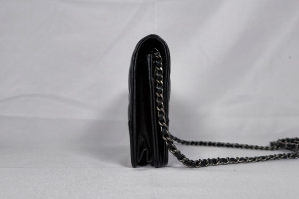 Load image into Gallery viewer, CHANEL Gabrielle Wallet on Chain Quilted Aged Calfskin