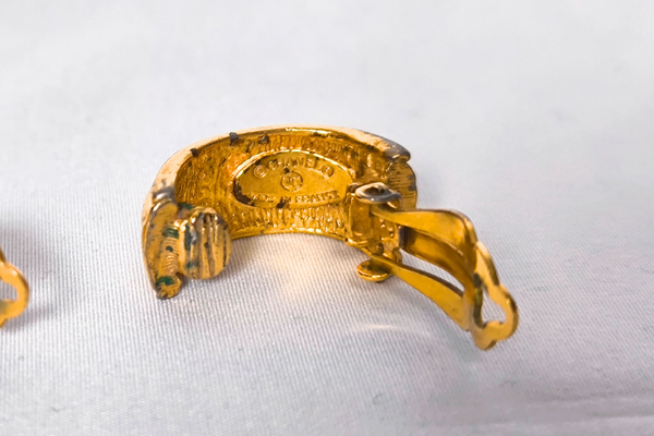 Load image into Gallery viewer, CHANEL Matelasse Earrings