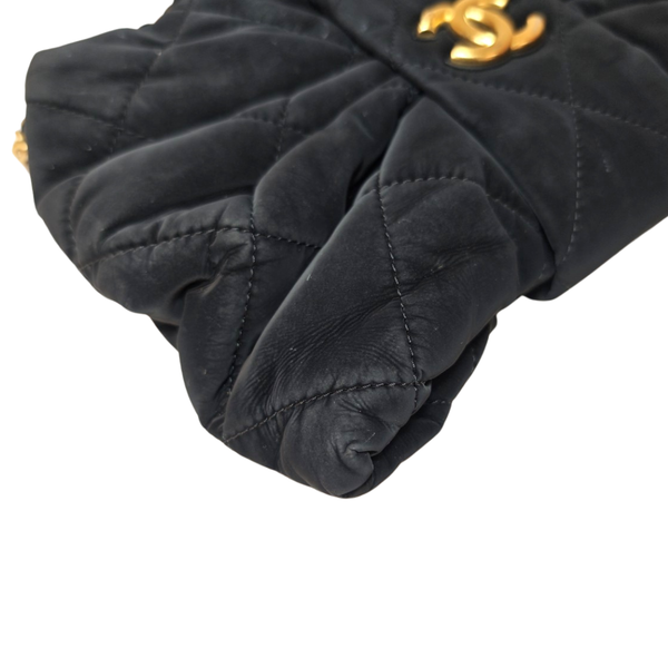 Load image into Gallery viewer, CHANEL Mini Velvet Black Bow Bag AS5849