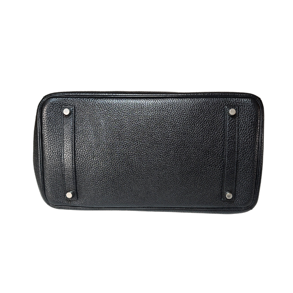Load image into Gallery viewer, HERMES Birkin 35 Togo Leather Black Square K Stamp 2007