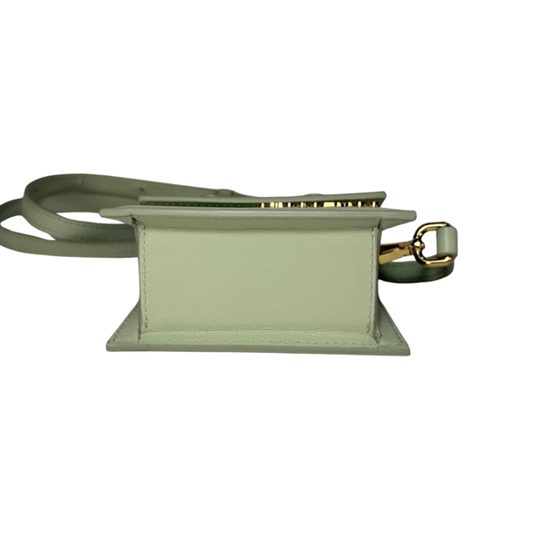 이미지를 갤러리 뷰어에 로드 , JACQUEMUS Light Green Top Handle Bag