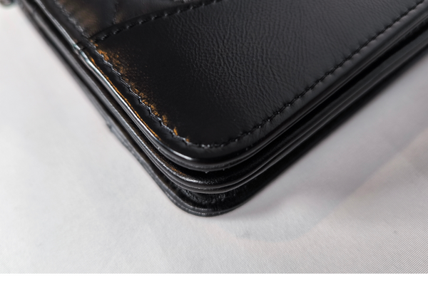 Load image into Gallery viewer, CHANEL Gabrielle Wallet on Chain Quilted Aged Calfskin