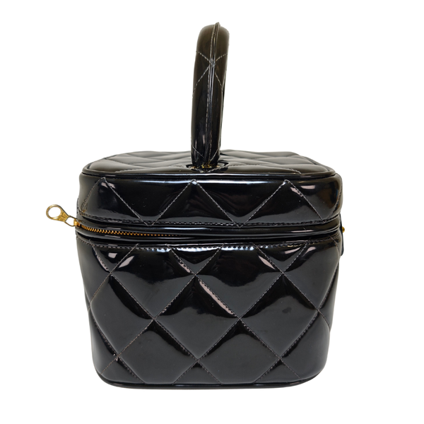 将图片加载到图库查看器,CHANEL Heart Mirror Black Vanity