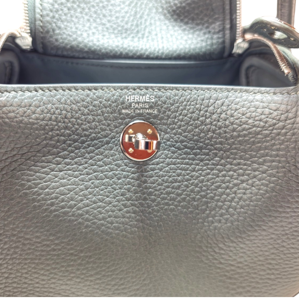 Load image into Gallery viewer, HERMES Dark Green Lindy Bag B Stamp 2023