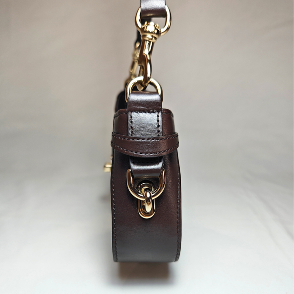 將圖片載入圖庫檢視器 GUCCI GG Moon Side Canvas Shoulder Bag