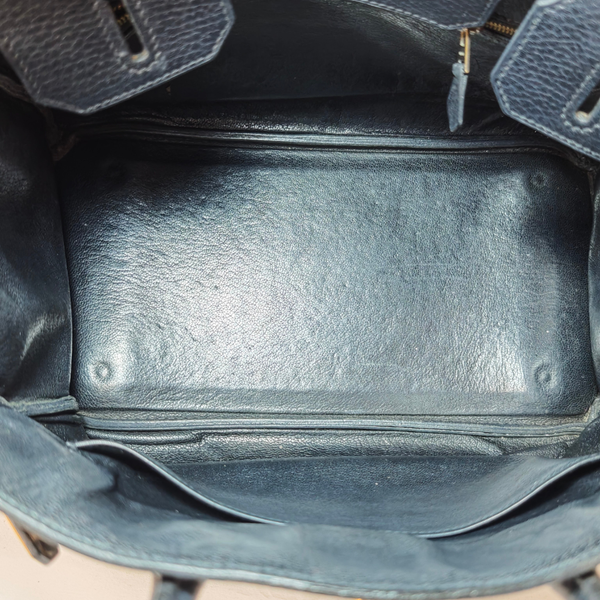 Load image into Gallery viewer, HERMES Birkin 30 Taurillon Leather Black Square G Stamp 2003