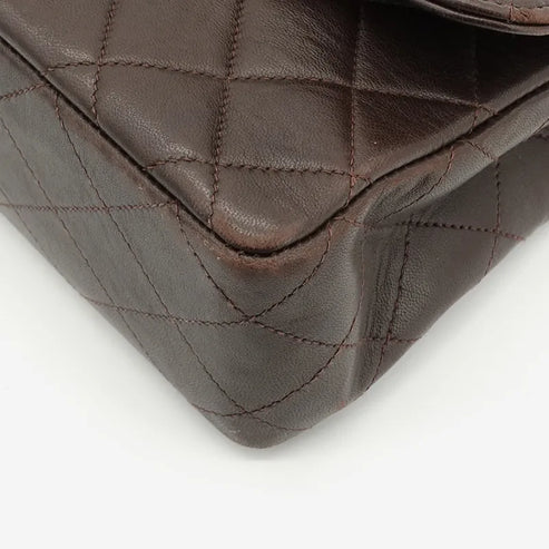 将图片加载到图库查看器,CHANEL Parent & Child Kelly Flap Bag Set Brown