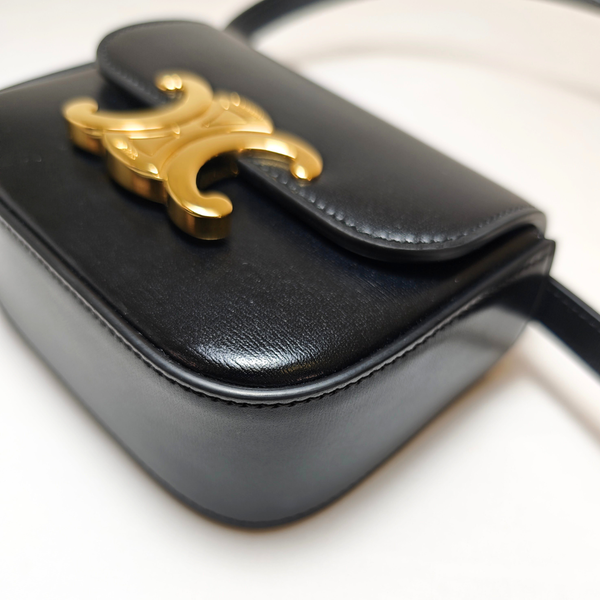 Load image into Gallery viewer, CELINE Triomphe Mini Claude Shoulder Bag Hedi Slimane