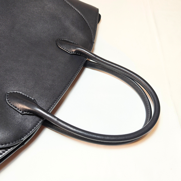 Load image into Gallery viewer, The Row Marlo 12 Black Leather Bag