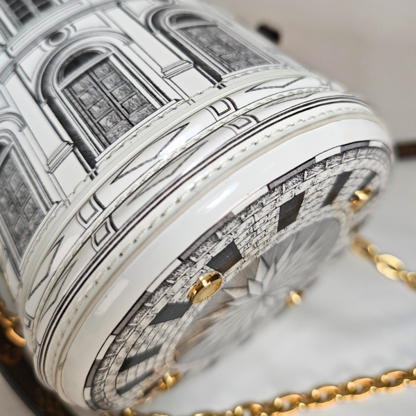 将图片加载到图库查看器,LOUIS VUITTON Limited Edition Fornasetti 2021 Architettura Cannes Vase