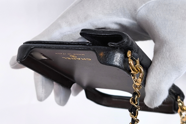 将图片加载到图库查看器,CHANEL Matelasse smart phone case(iphone 12promax,13promax,14plus)