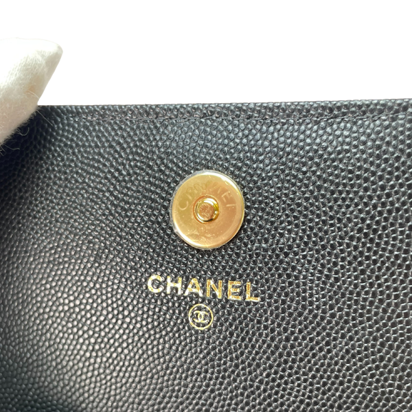 Load image into Gallery viewer, CHANEL Quilted Caviar Pocket Twins Clutch Light Gold Hardware, 2023