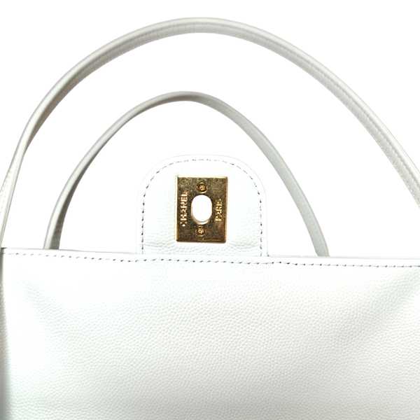 Load image into Gallery viewer, CHANEL 26 Baby Blue Preppy CC Shoulder Bag