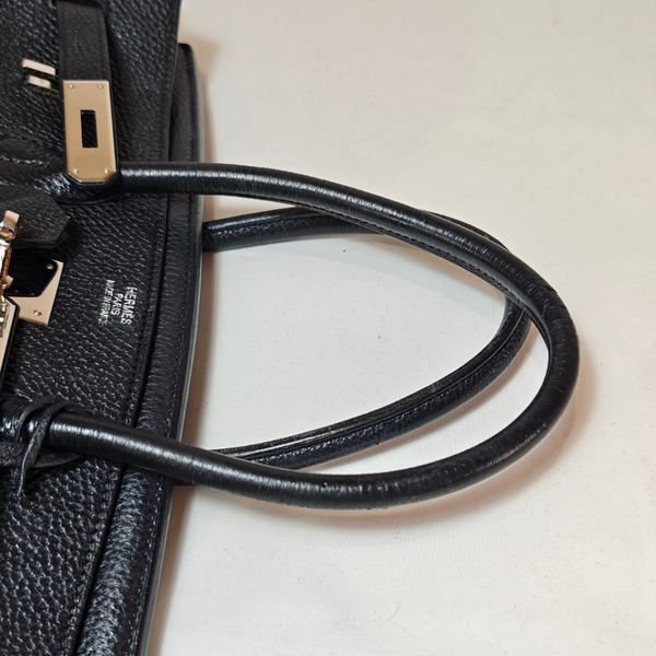 Load image into Gallery viewer, HERMES Birkin 35 Togo Leather Black Square K Stamp 2007