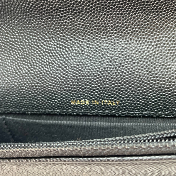 Load image into Gallery viewer, CHANEL Quilted Caviar Pocket Twins Clutch Light Gold Hardware, 2023