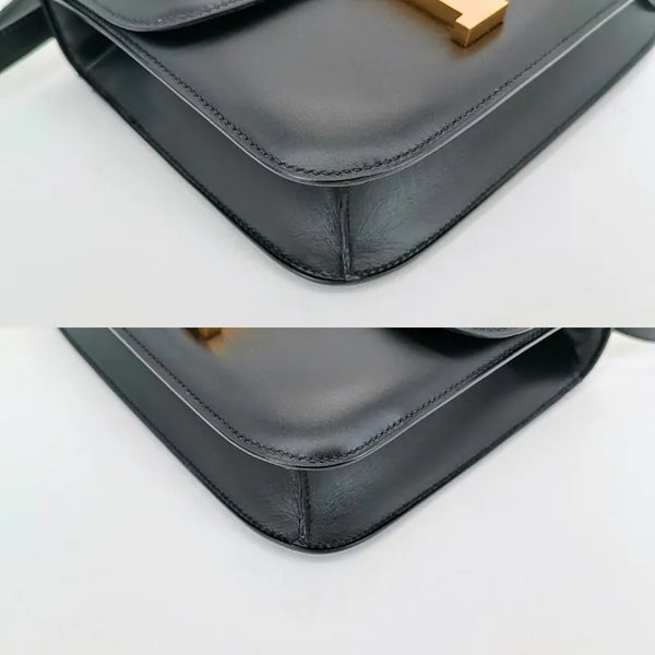 将图片加载到图库查看器,HERMES Black x GHW Box Constance 23