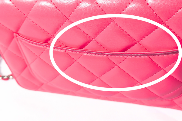 Load image into Gallery viewer, CHANEL Matelasse Chain Wallet Shoulder Crossbody Bag  Fuchsia Pink Lambskin Leather