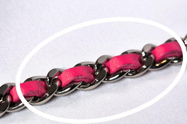 Load image into Gallery viewer, CHANEL Matelasse Chain Wallet Shoulder Crossbody Bag  Fuchsia Pink Lambskin Leather