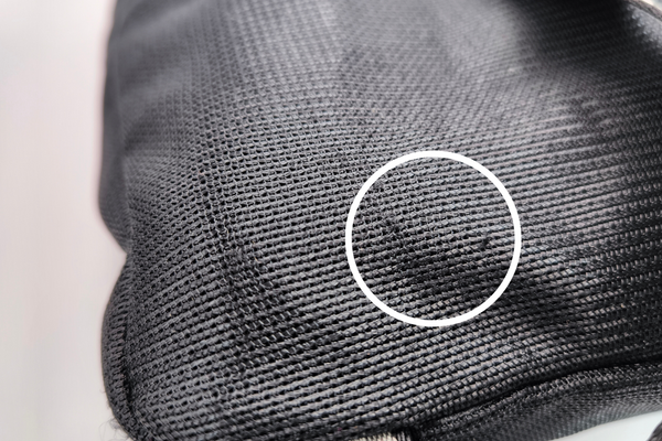 Load image into Gallery viewer, CHANEL Sport Line  Black Mesh Gray Logo  Play Strap Backpack