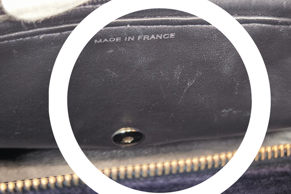 Load image into Gallery viewer, CHANEL  Velvet Matelasse Dark Navy Bagpack