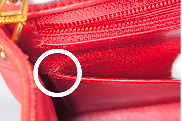 Load image into Gallery viewer, CHANEL Mini Matelasse Single Flap Chain Shoulder Bag  Red Lambskin