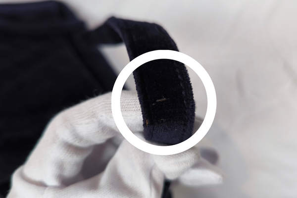 Load image into Gallery viewer, CHANEL  Velvet Matelasse Dark Navy Bagpack