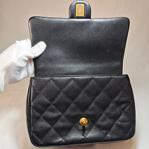 CHANEL Small Sweetheart Quilted Flap Bag